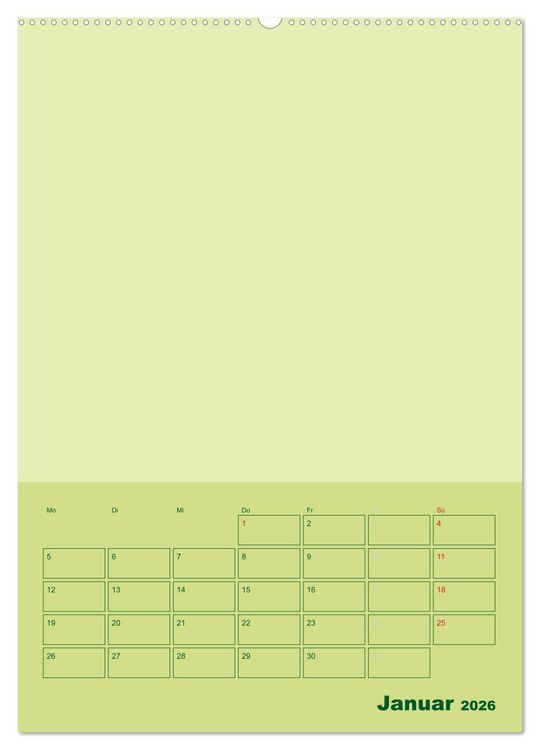 Produktbild: Bastel Terminkalender (Wandkalender 2026 DIN A2 hoch), CALVENDO Monatskalender