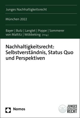 Produktbild: Nachhaltigkeitsrecht: Selbstverst&auml;ndnis, Status Quo und Perspektiven
