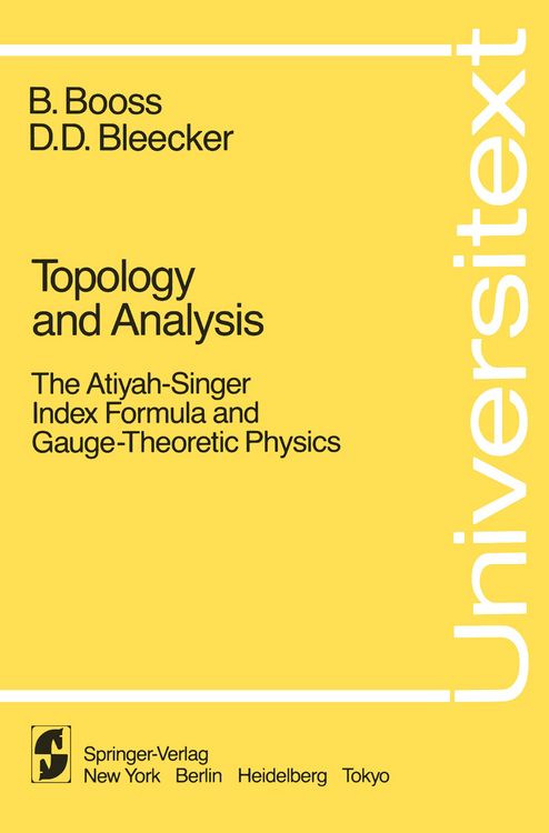 Produktbild: Topology and Analysis