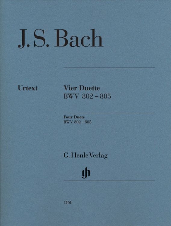 Produktbild: Johann Sebastian Bach - Vier Duette BWV 802-805