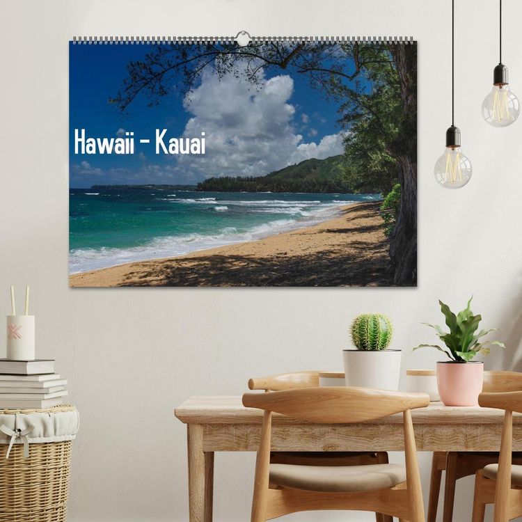 Produktbild: Hawaii - Kauai (Wandkalender 2026 DIN A2 quer), CALVENDO Monatskalender