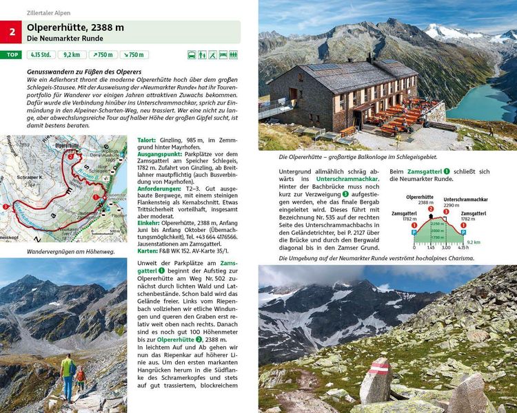 Produktbild: ROTHER Wanderbuch Leichte Wanderungen Zillertal - Achensee - Kaisergebirge - Kitzb&uuml;hel