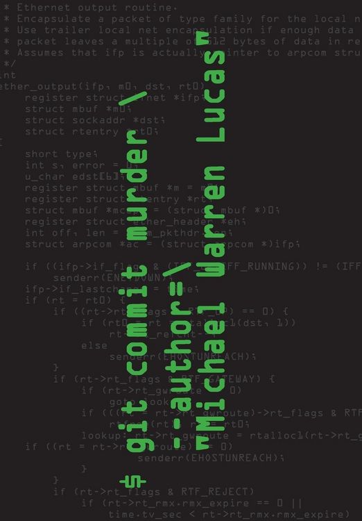 Produktbild: Git commit murder