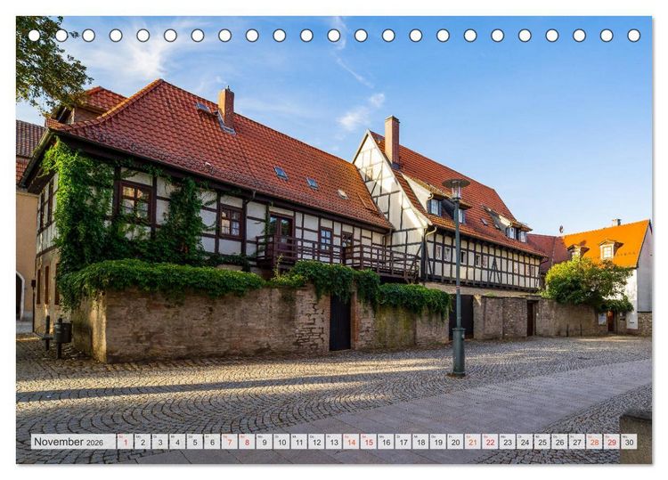 Produktbild: Sangerhausen Impressionen (Tischkalender 2026 DIN A5 quer), CALVENDO Monatskalender