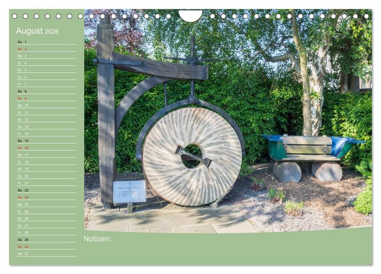 Produktbild: Hooksiel im Friesland (Wandkalender 2026 DIN A4 quer), CALVENDO Monatskalender