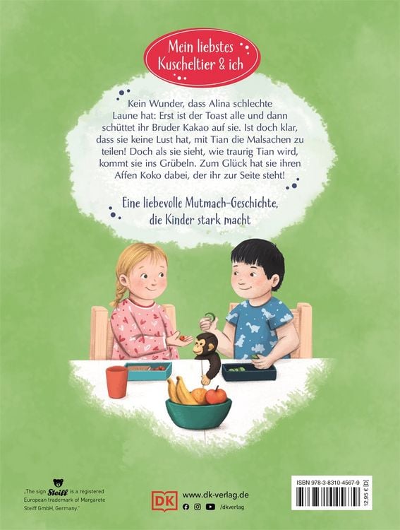 Produktbild: Mein liebstes Kuscheltier & ich. Alina lernt teilen