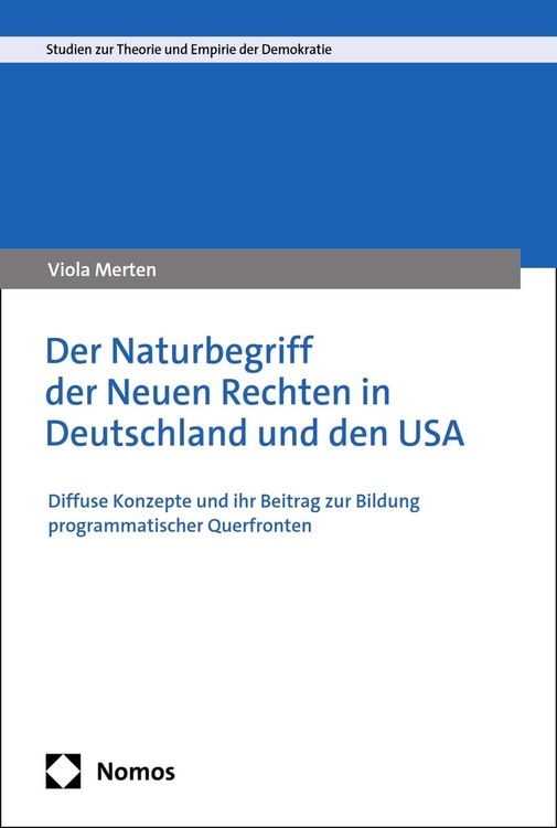 Produktbild: Der Naturbegriff der Neuen Rechten in Deutschland und den USA