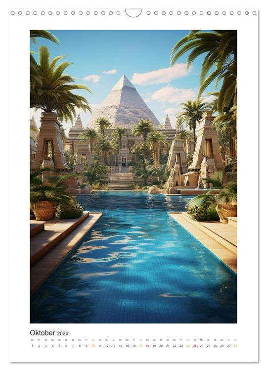 Produktbild: Im alten &Auml;gypten (Wandkalender 2026 DIN A3 hoch), CALVENDO Monatskalender
