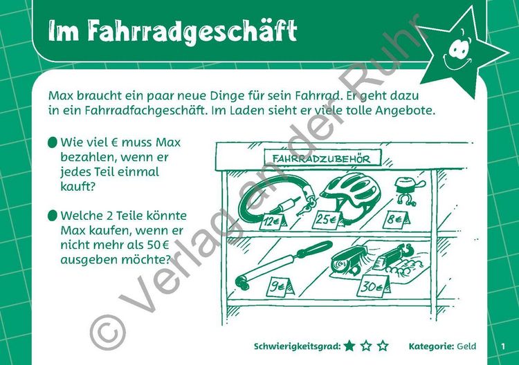Produktbild: Unsere Sachaufgaben-Challenge &ndash; Klasse 3/4