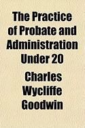 Produktbild: The Practice of Probate and Administration Under 20