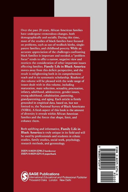 Produktbild: Family Life in Black America