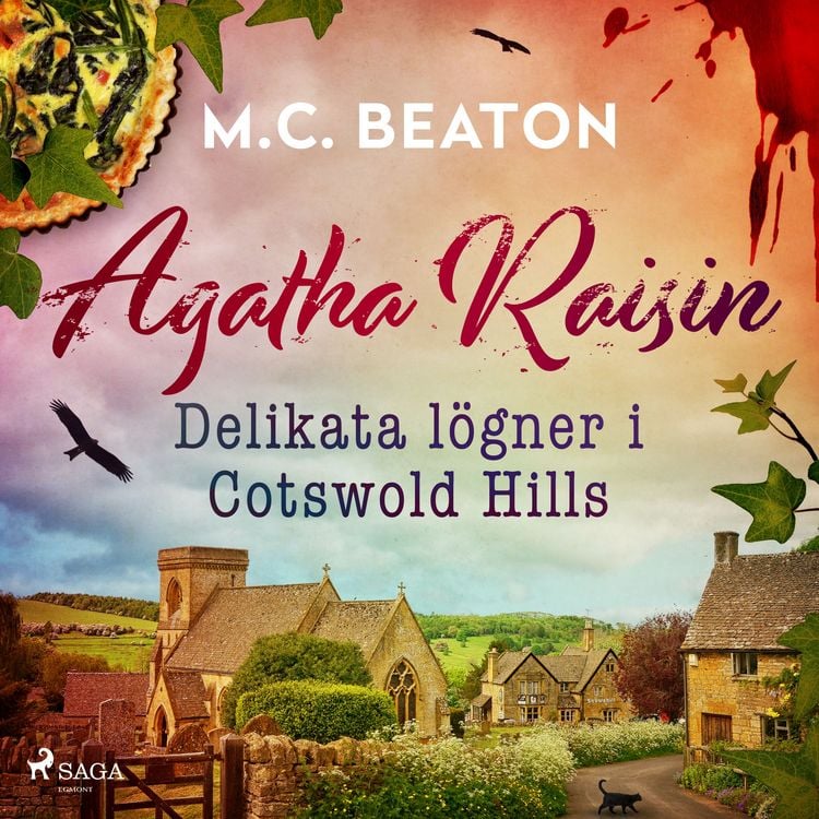 Produktbild: Agatha Raisin &ndash; Delikata l&ouml;gner i Cotswold Hills