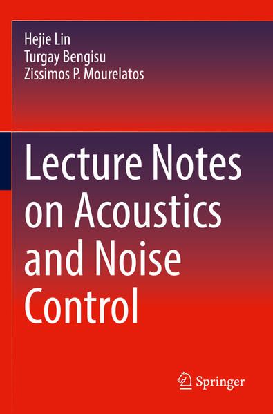 Produktbild: Lecture Notes on Acoustics and Noise Control