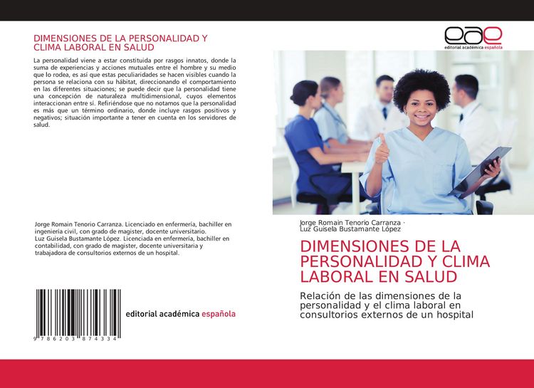Produktbild: Dimensiones De La Personalidad Y Clima Laboral En Salud