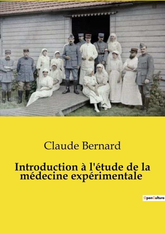 Produktbild: Introduction &agrave; l'&eacute;tude de la m&eacute;decine exp&eacute;rimentale