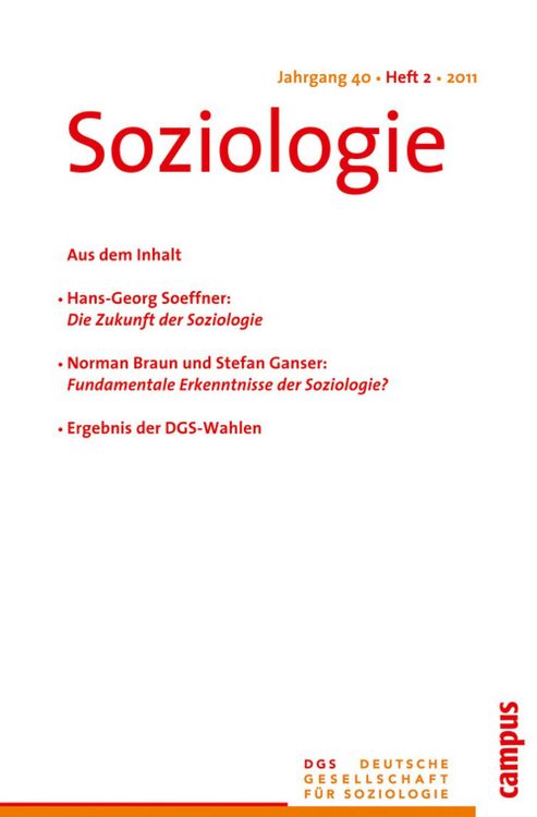 Produktbild: Soziologie 2.2011