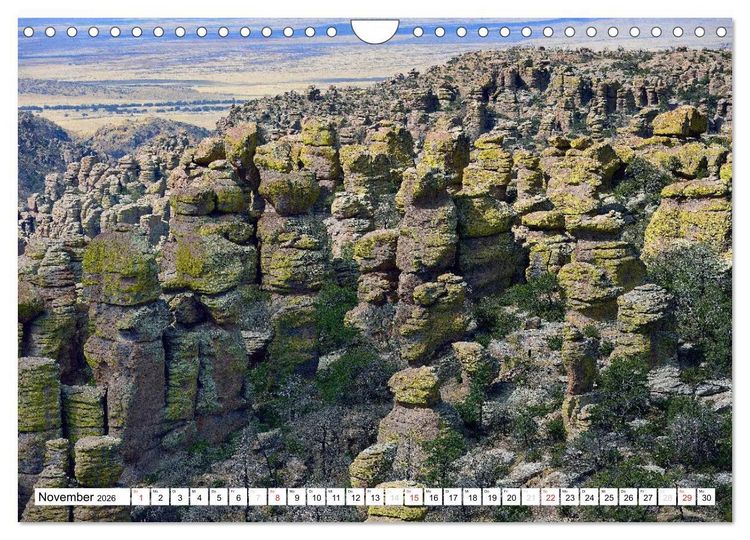 Produktbild: Naturwunder aus Stein im Westen der USA (Wandkalender 2026 DIN A4 quer), CALVENDO Monatskalender