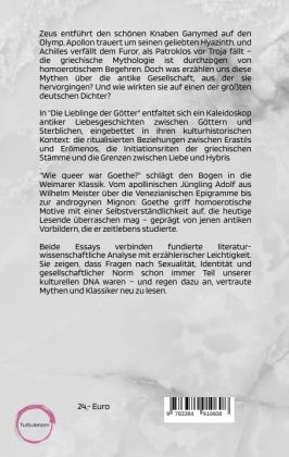 Produktbild: Die Lieblinge der G&ouml;tter / Wie queer war Goethe?