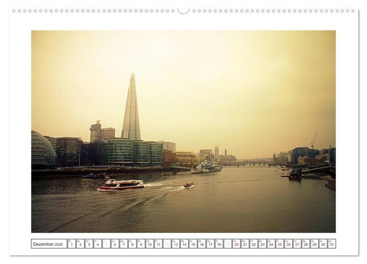 Produktbild: Neues Outfit - LONDON (hochwertiger Premium Wandkalender 2026 DIN A2 quer), Kunstdruck in Hochglanz