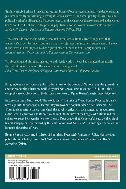 Produktbild: Djuna Barnes's Nightwood