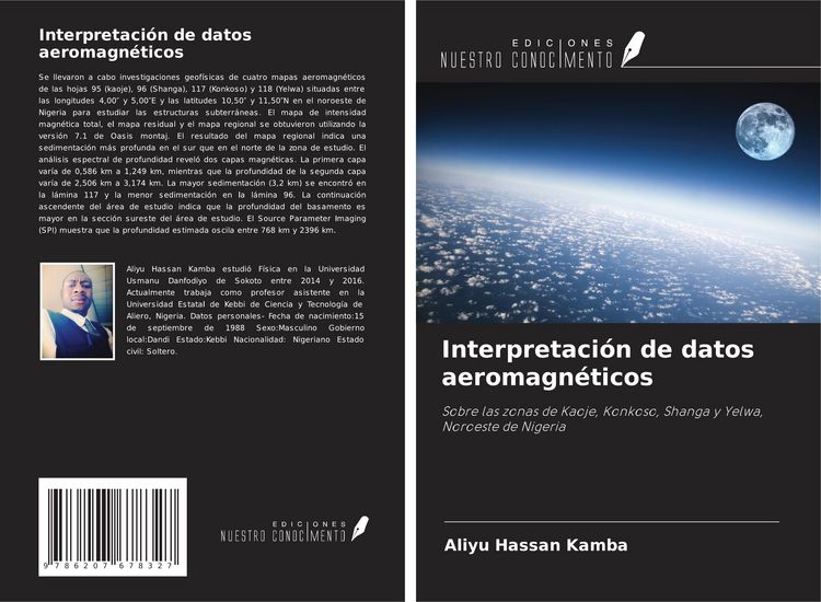 Produktbild: Interpretación de datos aeromagnéticos