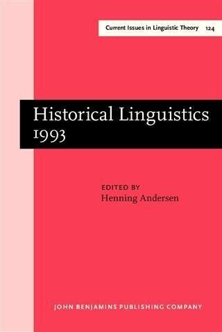 Produktbild: Historical Linguistics 1993
