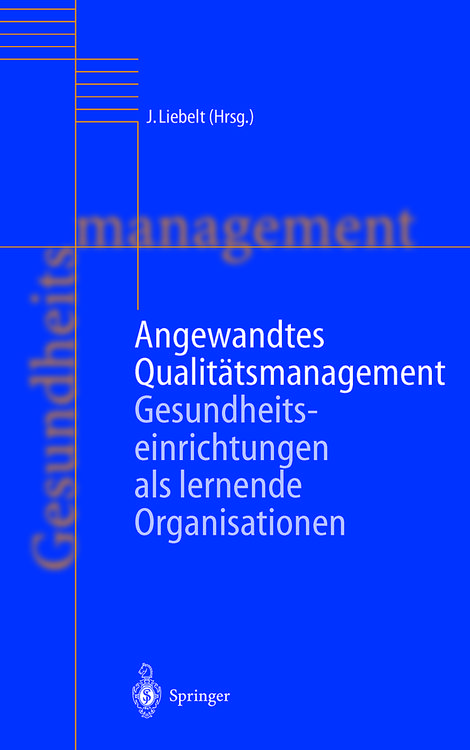 Produktbild: Angewandtes Qualit&auml;tsmanagement