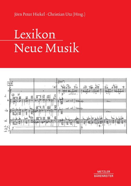 Produktbild: Lexikon Neue Musik