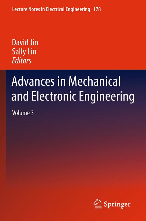 Produktbild: Advances in Mechanical and Electronic Engineering