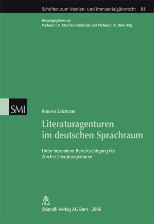 Bild vom Artikel Literaturagenturen im deutschen Sprachraum vom Autor Rouven Salzmann