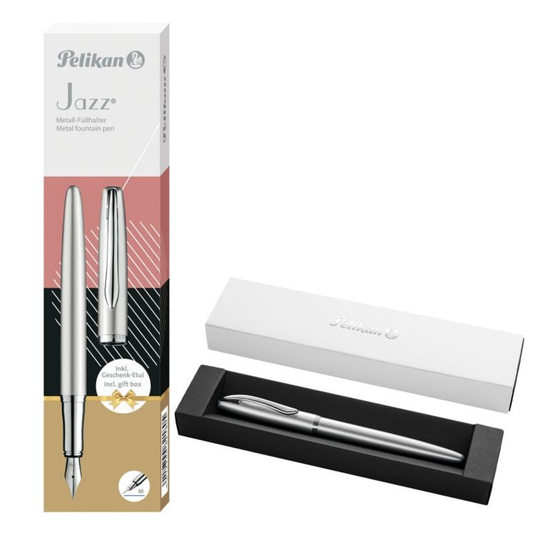 Produktbild: Pelikan F&uuml;ller Jazz Noble Elegance P36 Silber