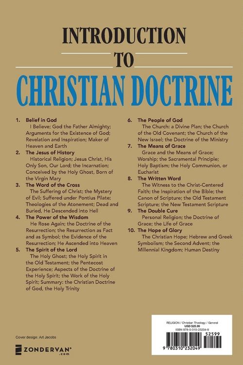 Produktbild: The Introduction to Christian Doctrine