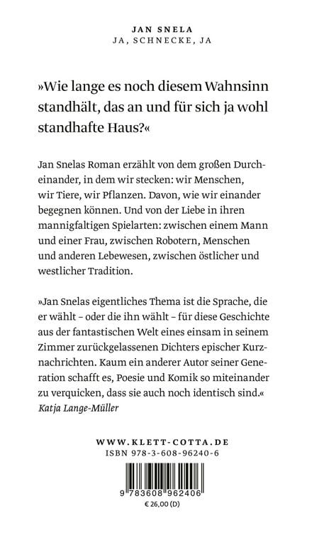 Produktbild: Ja, Schnecke, ja
