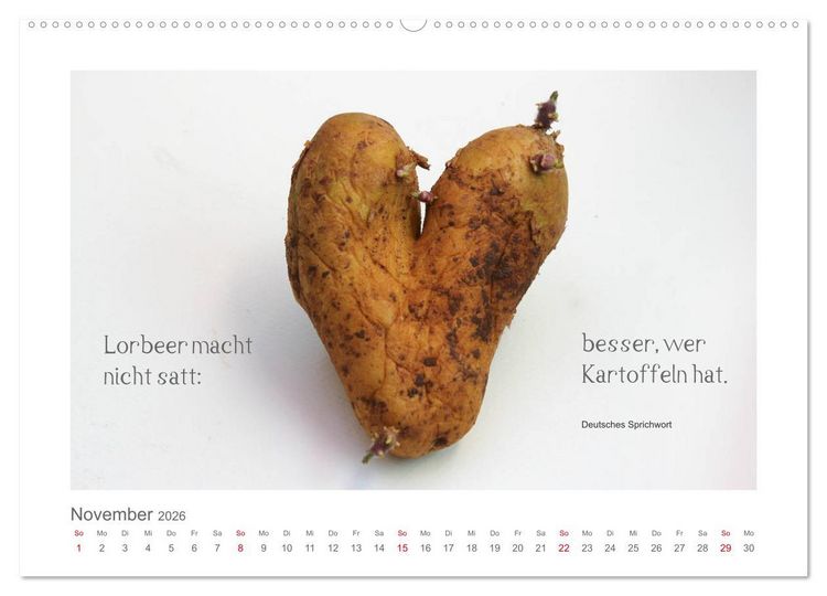 Produktbild: FunnyFood (hochwertiger Premium Wandkalender 2026 DIN A2 quer), Kunstdruck in Hochglanz