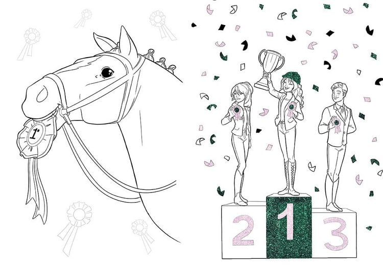 Produktbild: Schleich&reg; Horse Club&trade; &ndash; Glitzermalspa&szlig; f&uuml;r Pferdefans