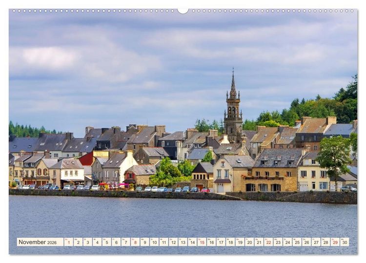 Produktbild: Huelgoat - Sagenumwobener M&auml;rchenwald in der Bretagne (Wandkalender 2026 DIN A2 quer), CALVENDO Monatskalender
