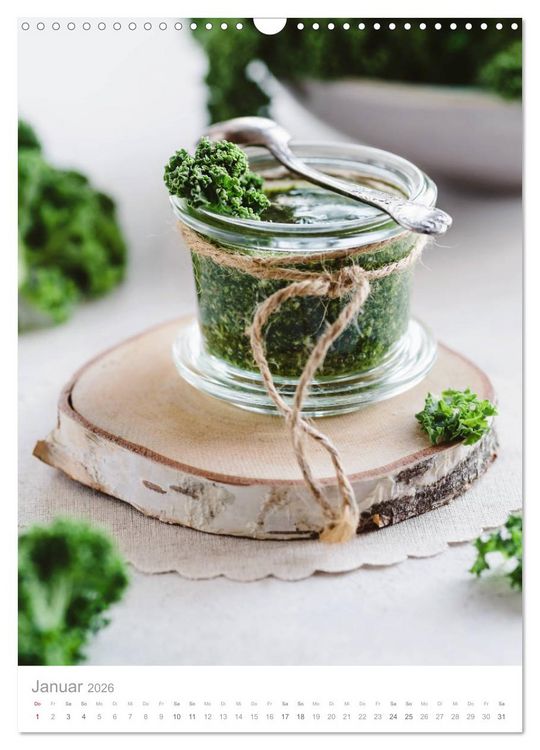Produktbild: Vegetarisch inspiriert (Wandkalender 2026 DIN A3 hoch), CALVENDO Monatskalender