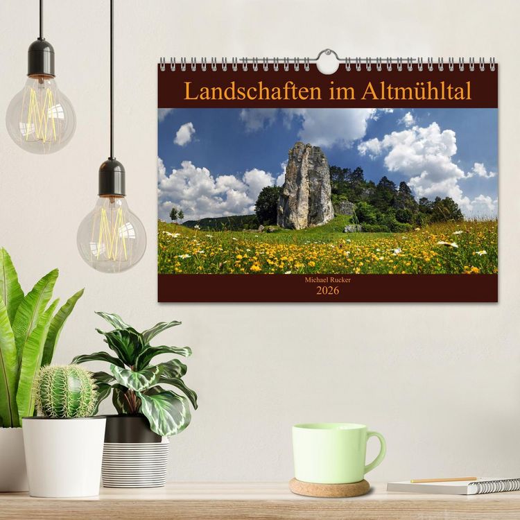 Produktbild: Landschaften im Altm&uuml;hltal (Wandkalender 2026 DIN A4 quer), CALVENDO Monatskalender