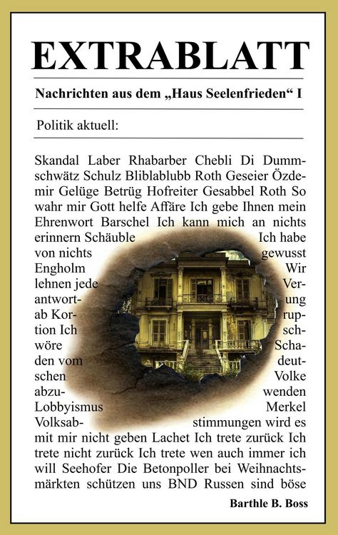 Produktbild: Extrablatt - Nachrichten aus dem Haus Seelenfrieden I