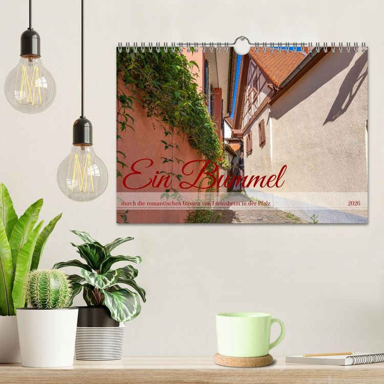 Produktbild: Ein Bummel durch die romantischen Gassen von Freinsheim in der Pfalz (Wandkalender 2026 DIN A4 quer), CALVENDO Monatskalender