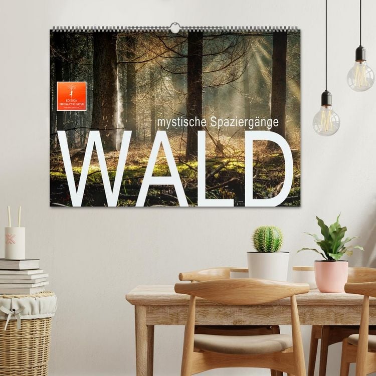 Produktbild: Wald - mystische Spazierg&auml;nge (Wandkalender 2026 DIN A2 quer), CALVENDO Monatskalender