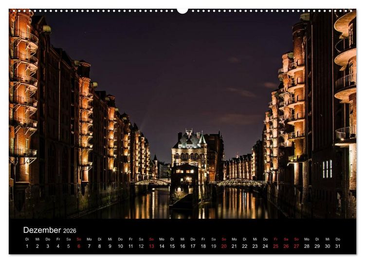 Produktbild: Mein Hamburg (hochwertiger Premium Wandkalender 2026 DIN A2 quer), Kunstdruck in Hochglanz