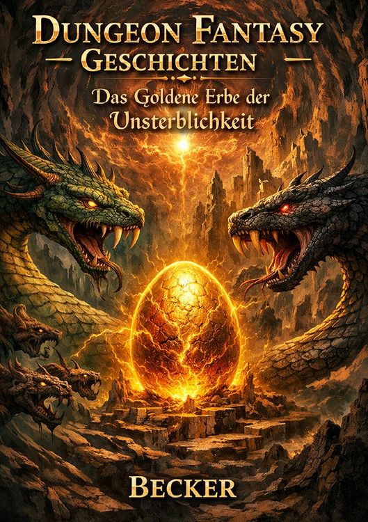 Produktbild: Dungeon Fantasy Geschichten I Das Goldene Erbe der Unsterblichkeit