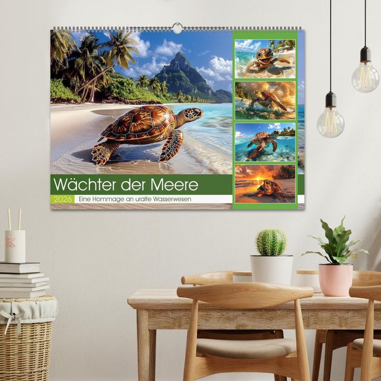 Produktbild: W&auml;chter der Meere (Wandkalender 2026 DIN A2 quer), CALVENDO Monatskalender