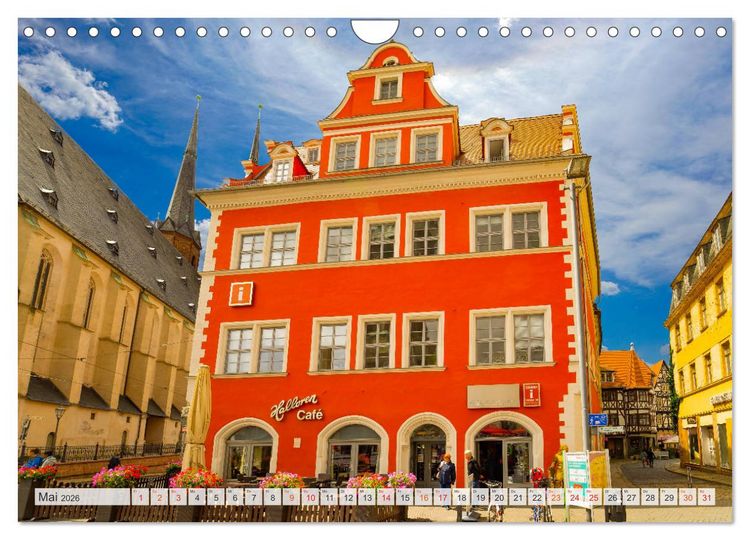 Produktbild: Halle a. d. Saale Impressionen (Wandkalender 2026 DIN A4 quer), CALVENDO Monatskalender