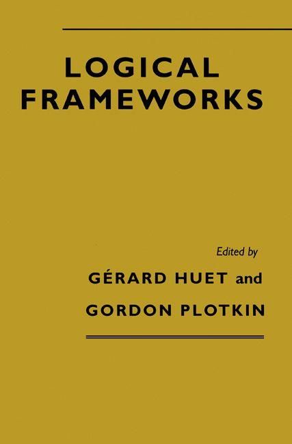 Produktbild: Logical Frameworks