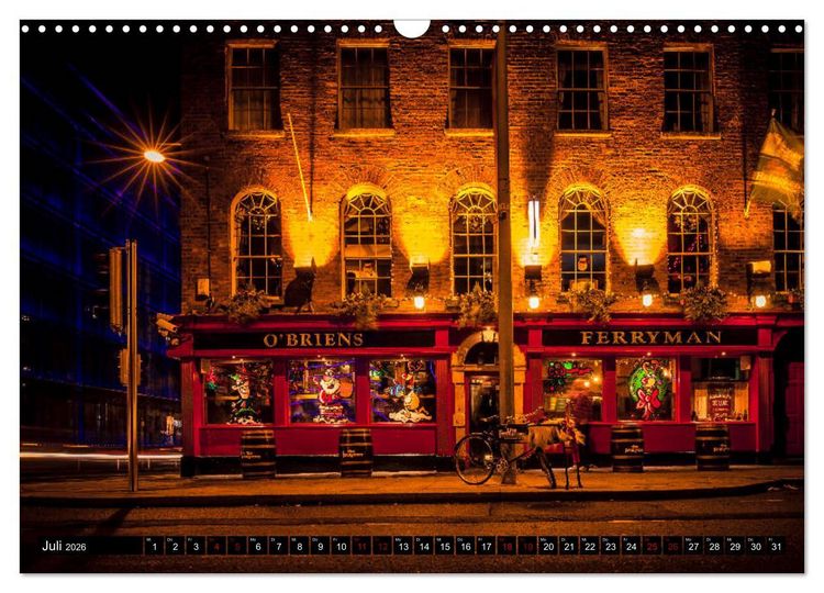 Produktbild: Dublin (Wandkalender 2026 DIN A3 quer), CALVENDO Monatskalender