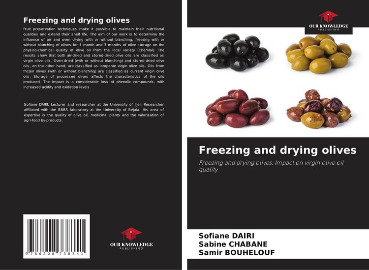 Produktbild: Freezing and drying olives
