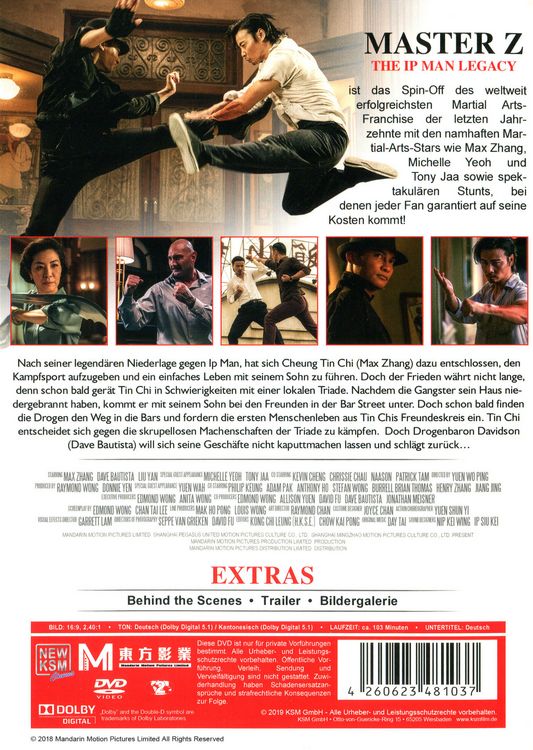 Produktbild: Master Z - The Ip Man Legacy