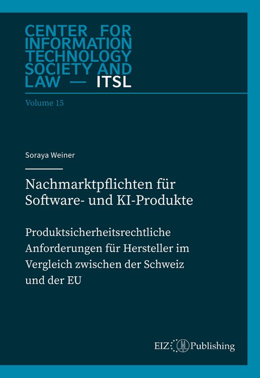 Produktbild: Nachmarktpflichten f&uuml;r Software- und KI-Produkte